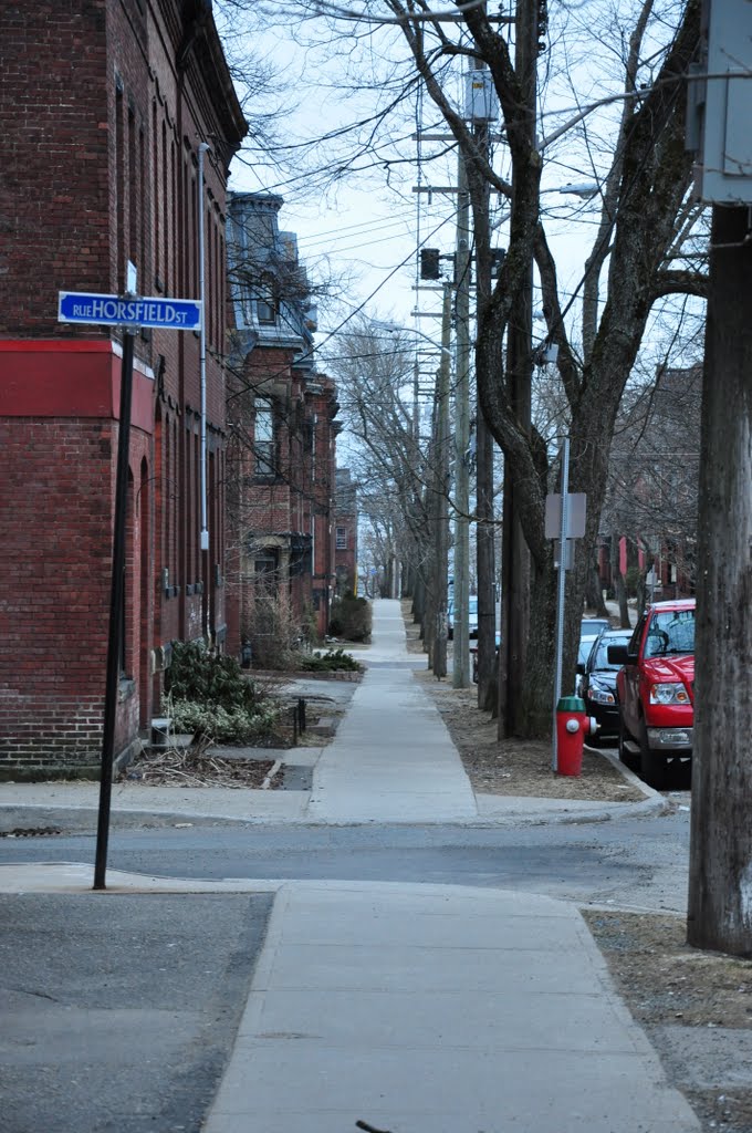 Pathway downtown Saint John NB 2009