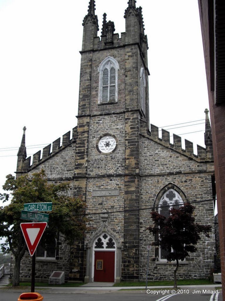 Saint Johns Anglican Church, built 1825. Saint John, New Brunswick