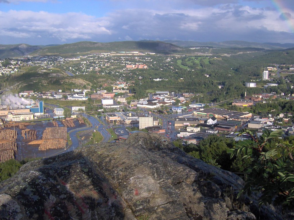 Corner Brook from Cooks Lookout