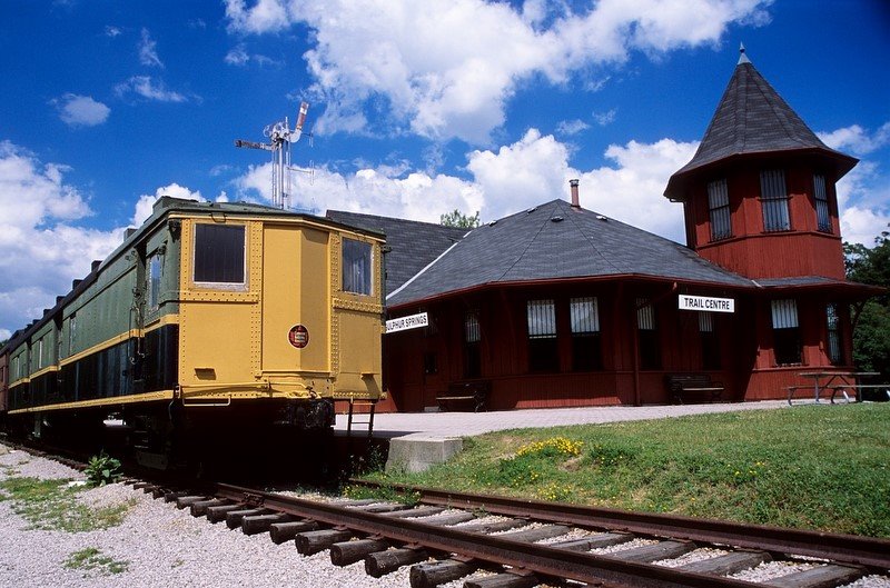 Victorian train station
