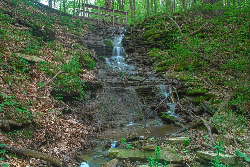 Little Canterbury Falls, May