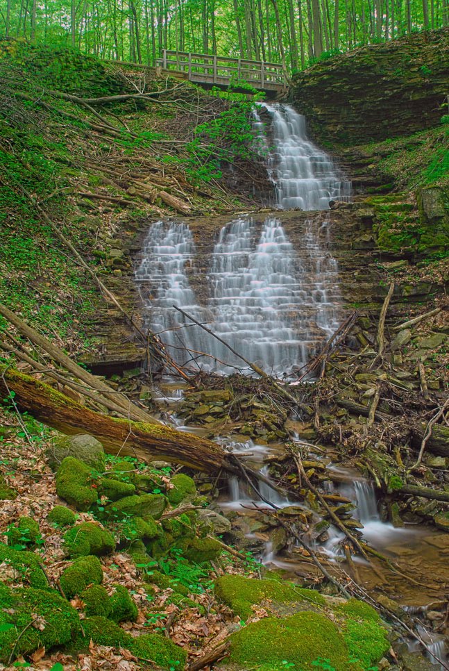 Canterbury Falls Before the Mosquitos (but not the blackflies)