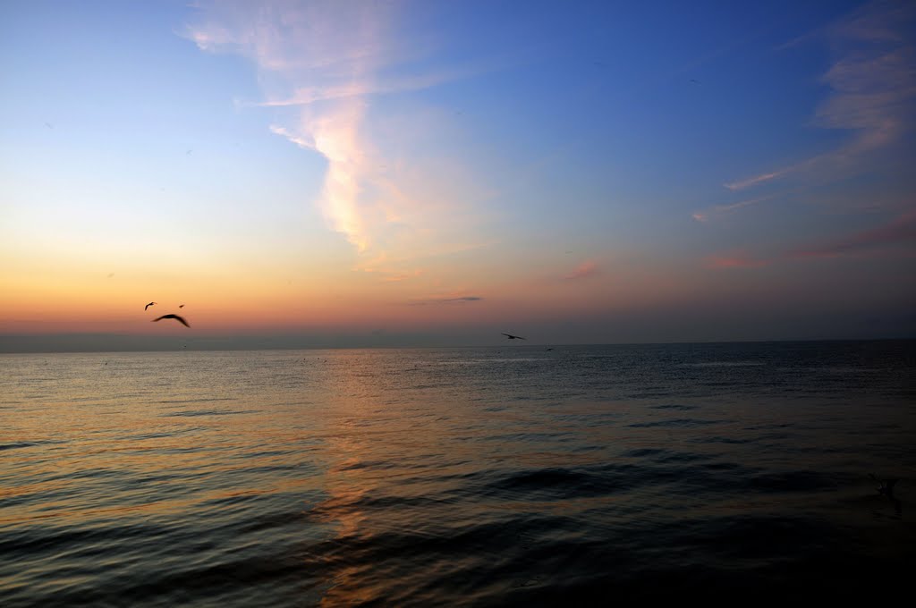 Looking East  on Lake Ontario
