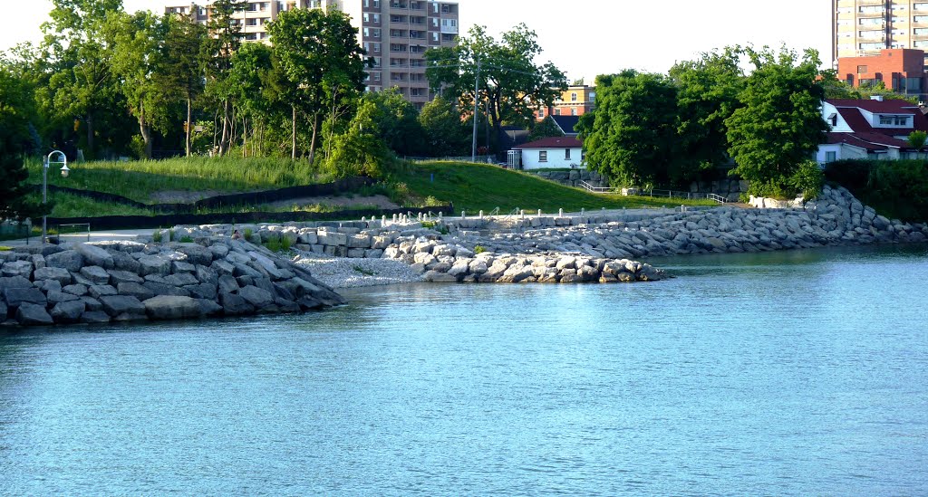 Waterfront East of Spencer Smith Park, Burlington Canada