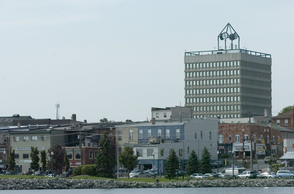 Tourism Barrie, Downtown Barrie from Kempenfelt Bay