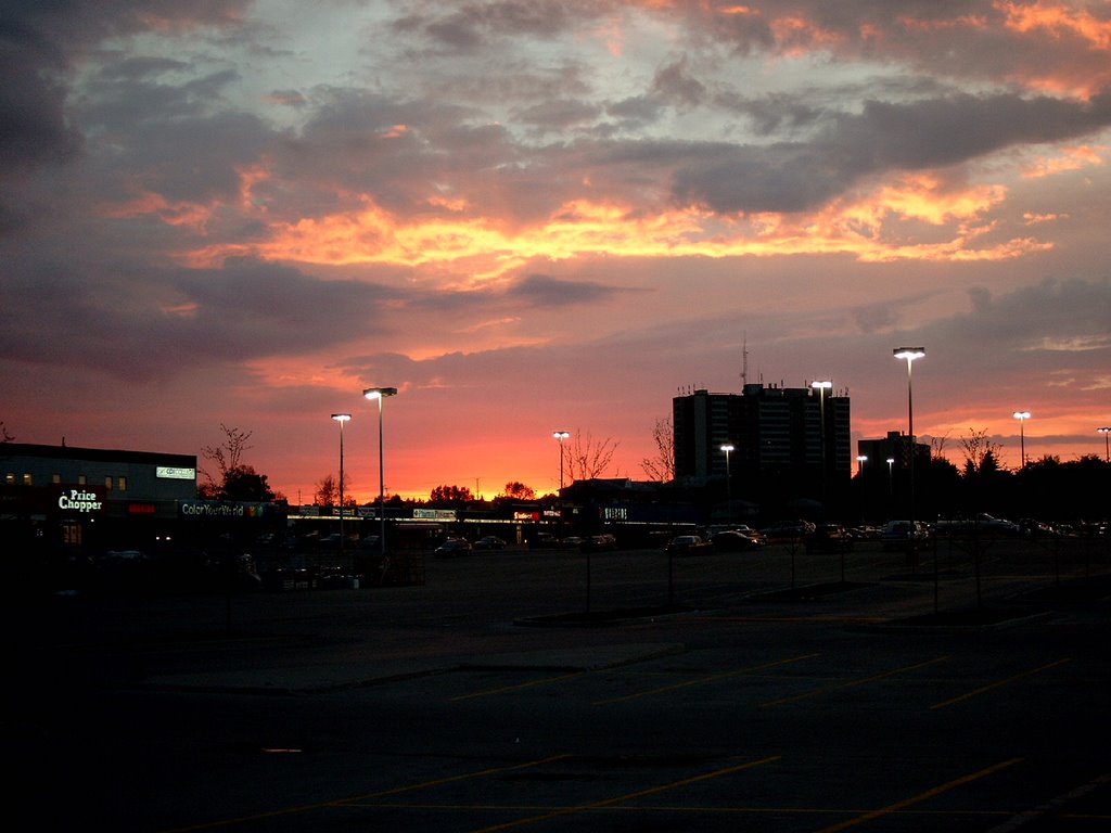 Sundown in Barrie