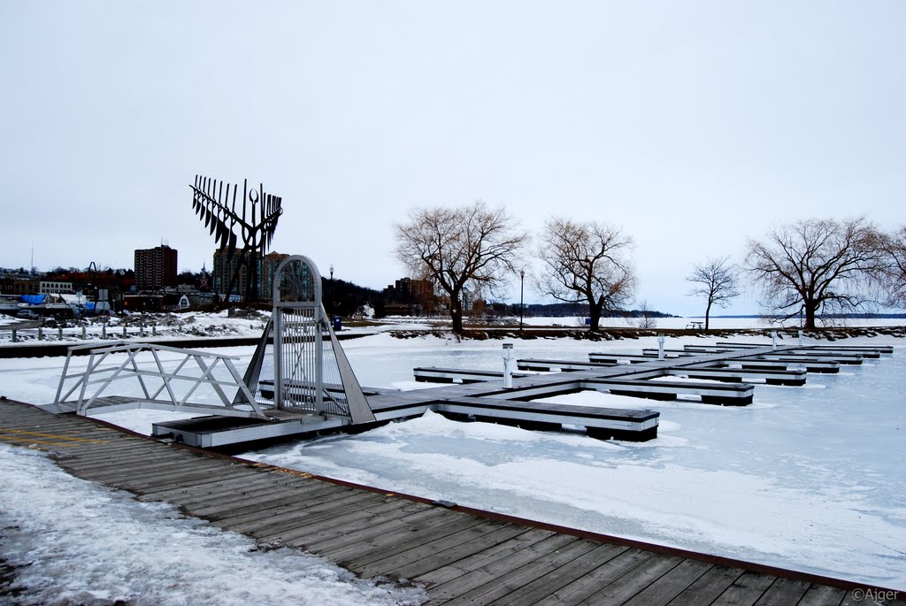 Dockyard & Spirit Catcher in winter