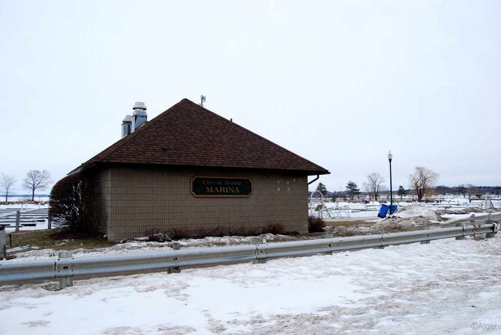 Marina in winter