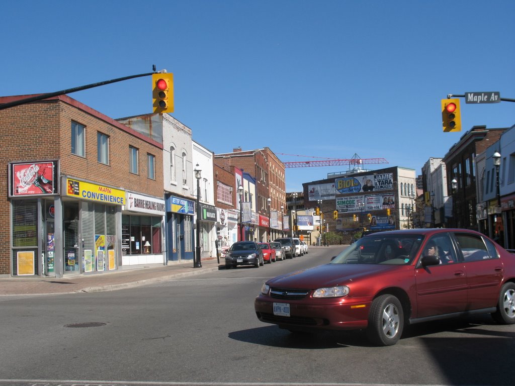 Maple Ave and Dunlop Street