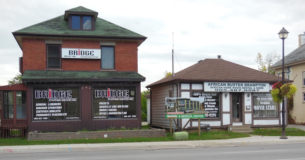 Redevelopment location on Queen St (Brampton, ON)