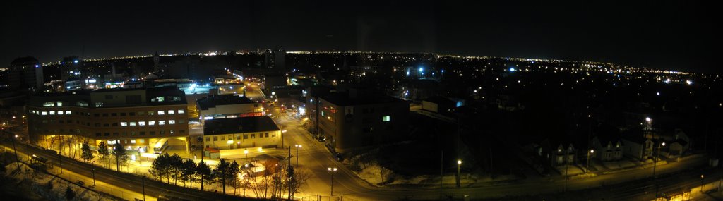 Downtown Brampton - Earth Hour 2008