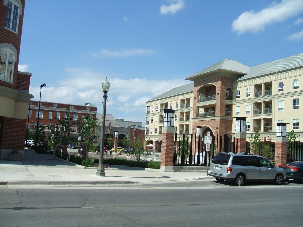 Harmony Square, from Colborne St.