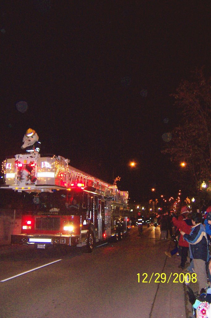 Santa Parade at Downtown