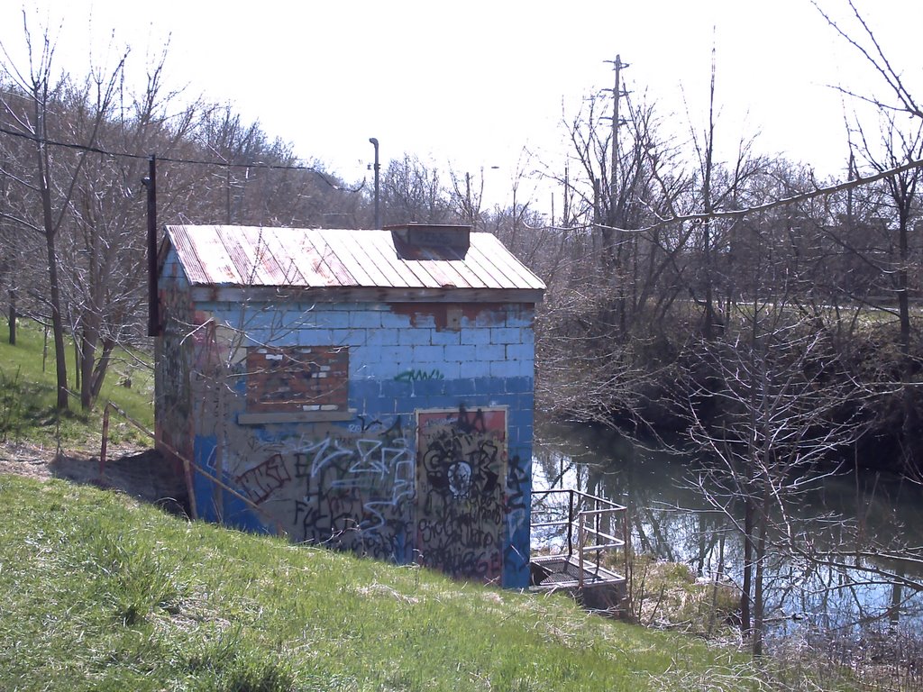 pump house on the canal