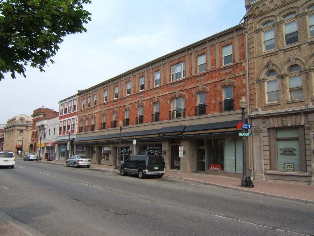 Commercial Building, Brantford, 124-132 Dalhousie Street, Brantford, Ontario May 30 2006