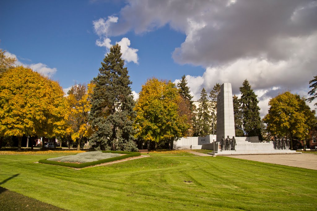 War Memorial Park in Brantford, Ontario