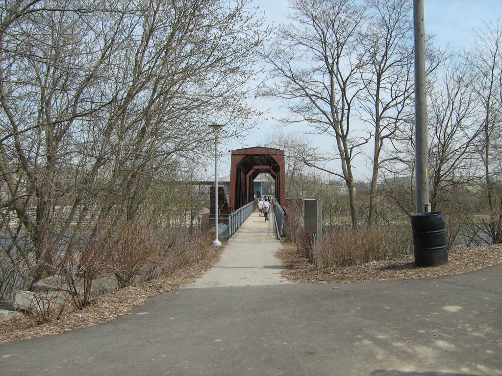 ex-cn burford subdivision bridge over the grand river, brantford ontario