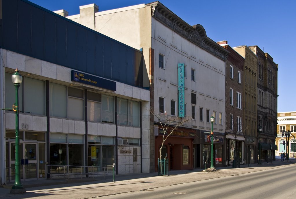 Street scene in Brockville