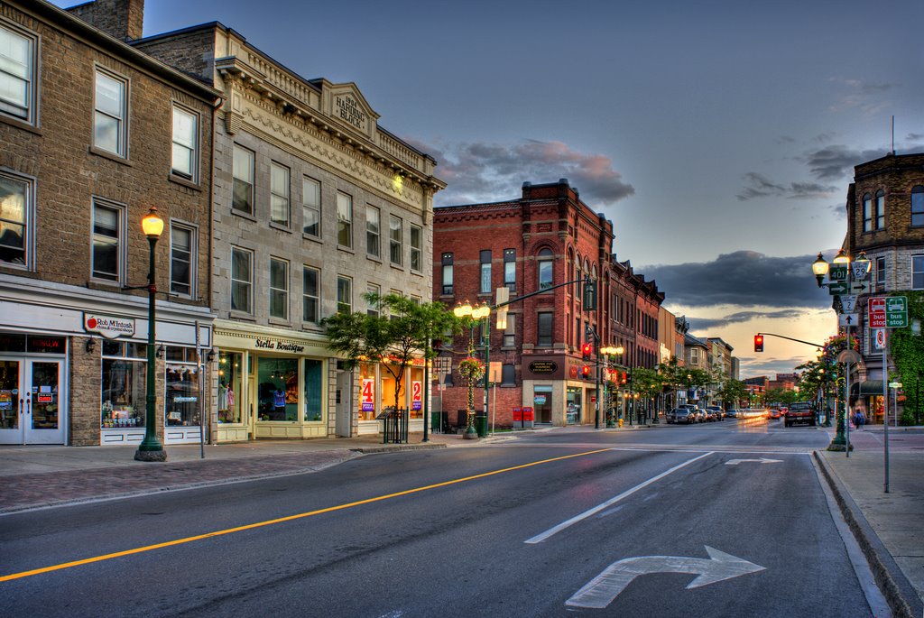 Down Town King St Brockville