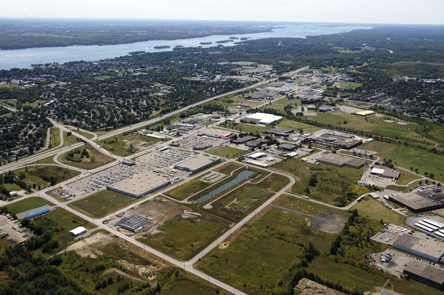 Aerial View of Brockville