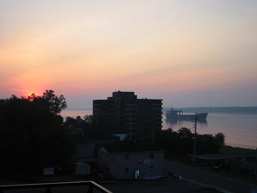 Early Morning Ship