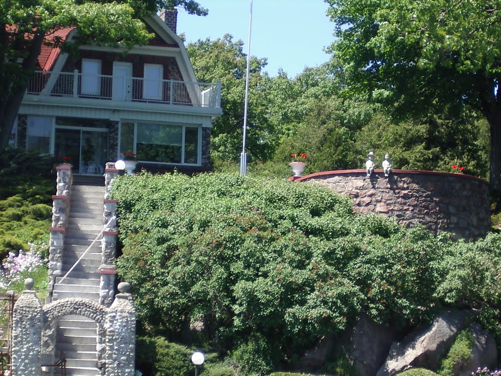Two People on a Wall