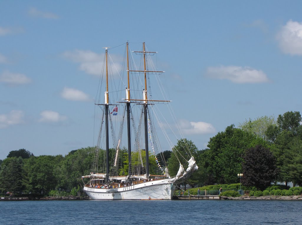 Empire Sandy in Brockville Harbour.  June 15 2013.