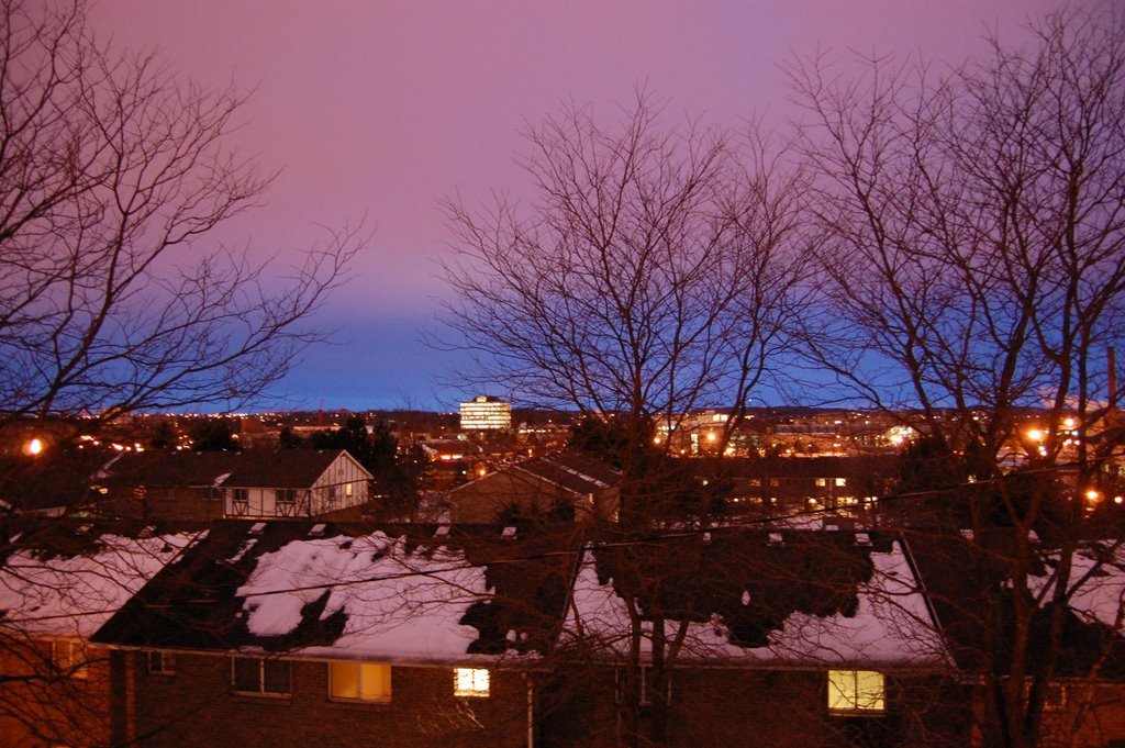 From the window