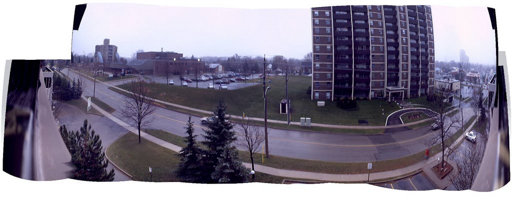 View outside where I lived