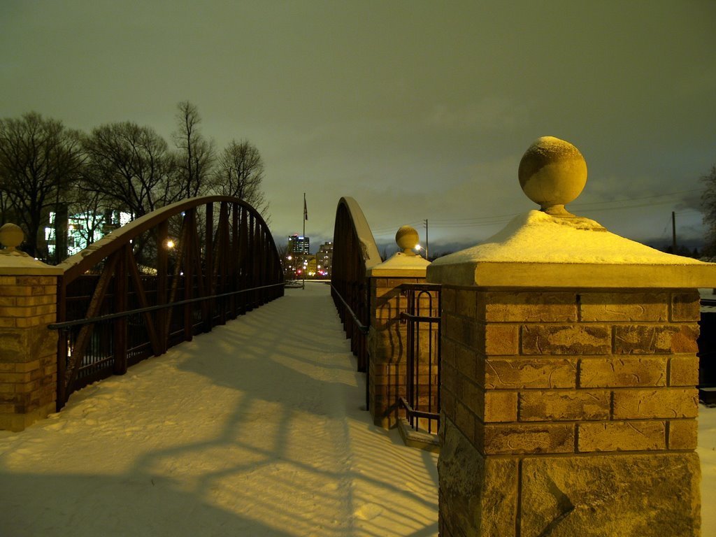 Pedestrian Bridge at Waterloo Park - Waterloo, ON