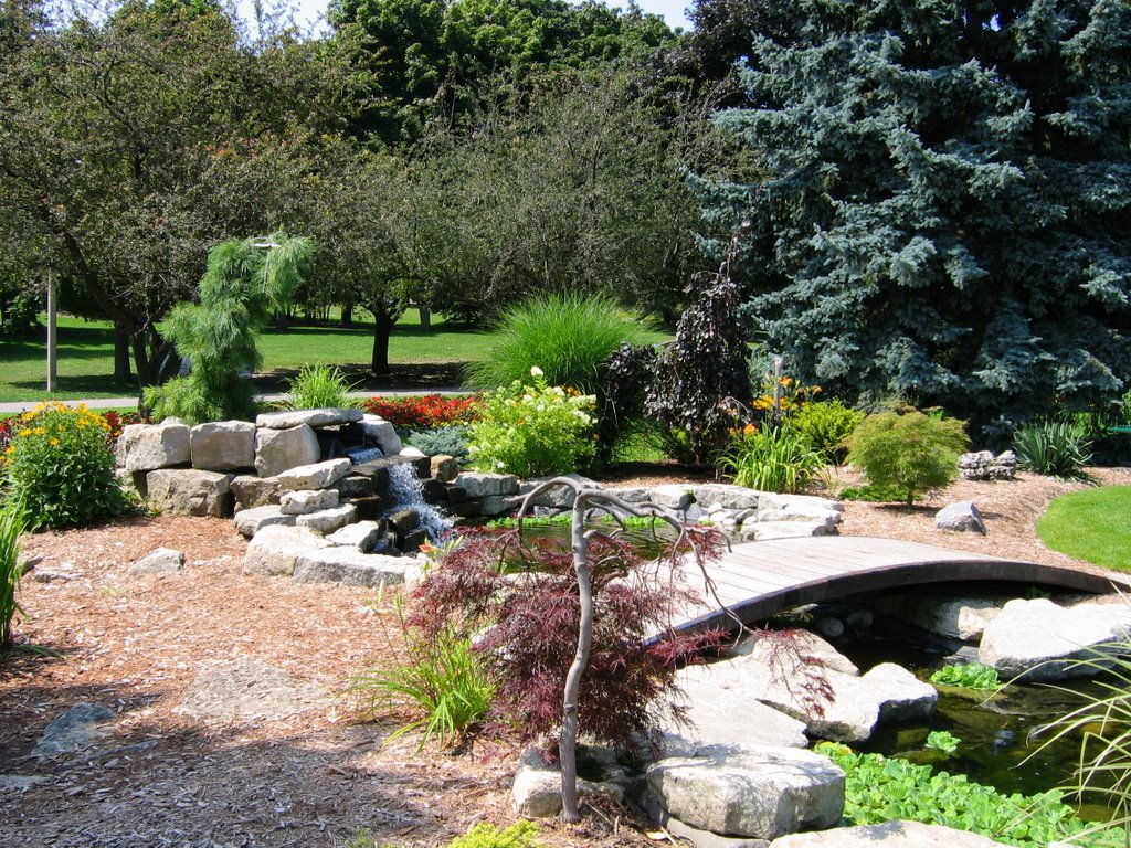 Southside Park Waterfall and Pond