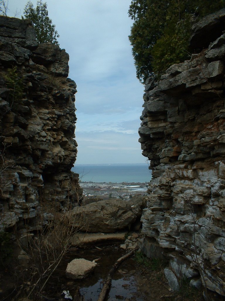 Beamer Point view to Lake Ontario