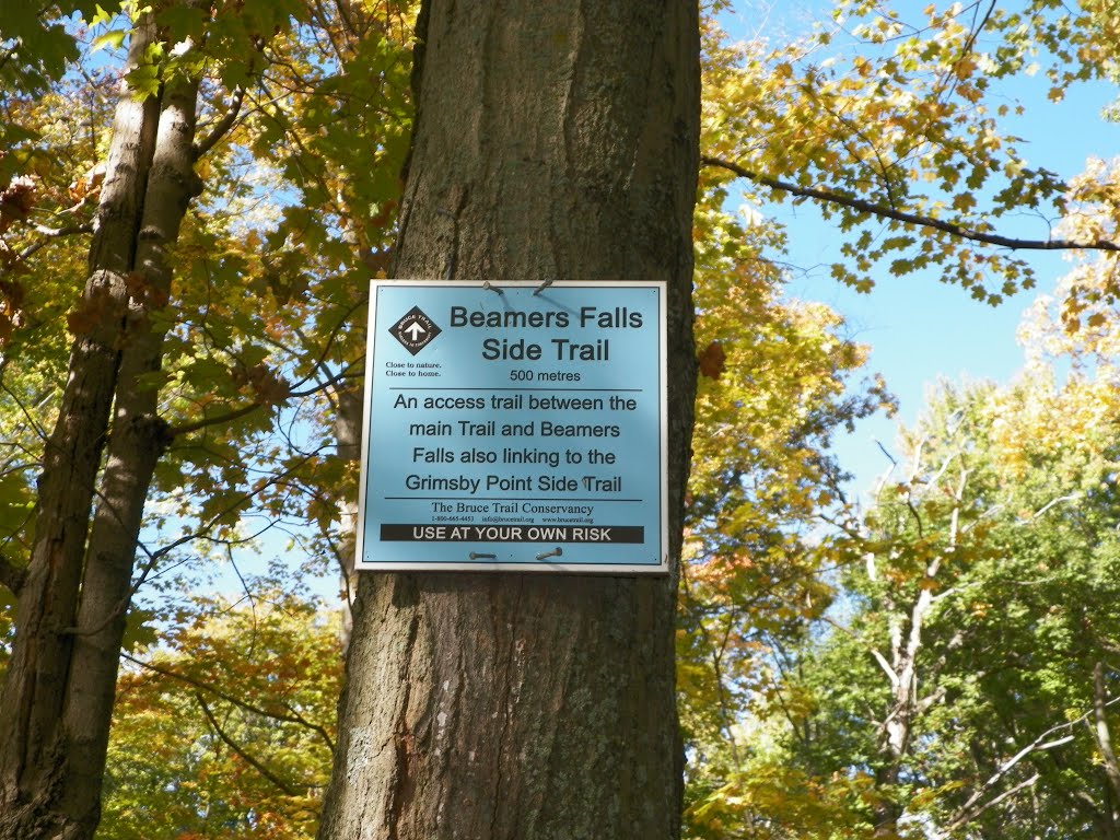 Beamers Falls side trail