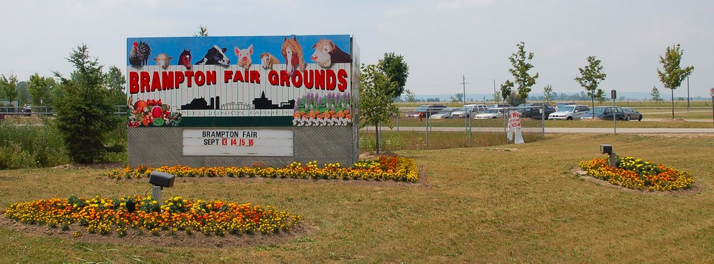 Brampton Fairgrounds Sign