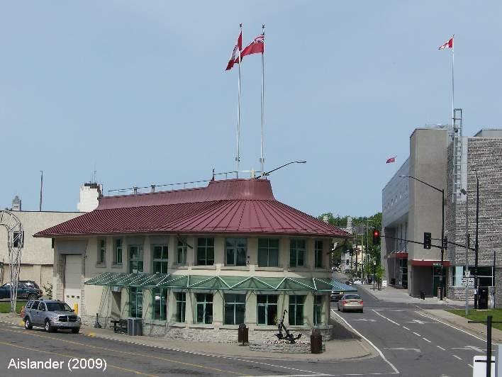 Ferry building (Wolfe Island ferry)