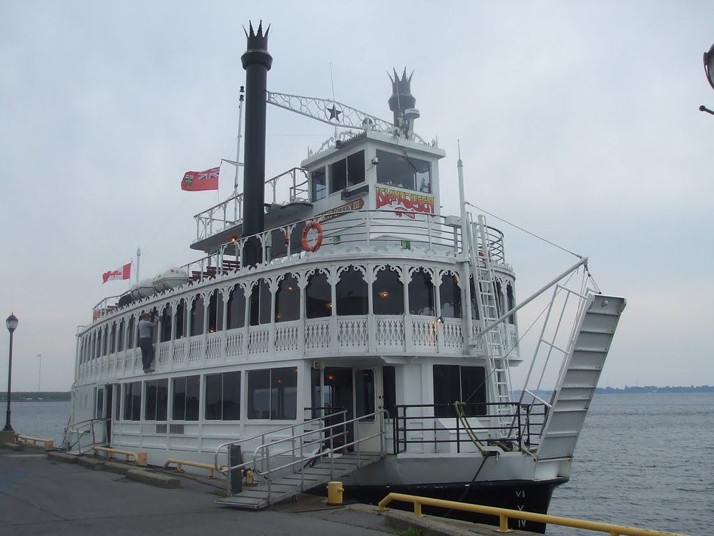 Kingston am Ontario-See im Fährhafen am 25. Juni 2009