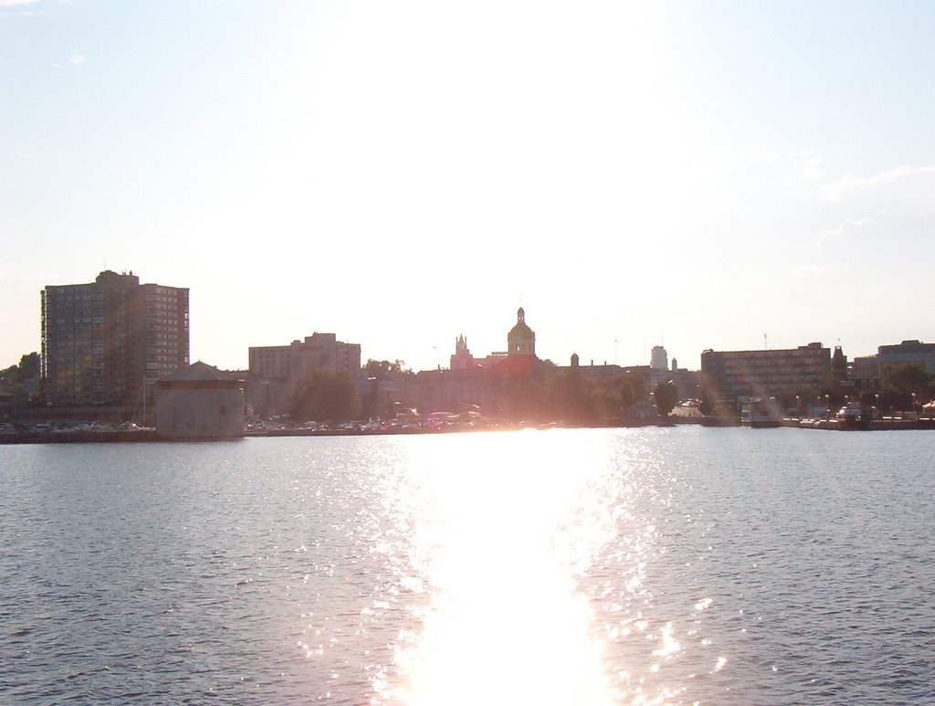 Kingston from the lake