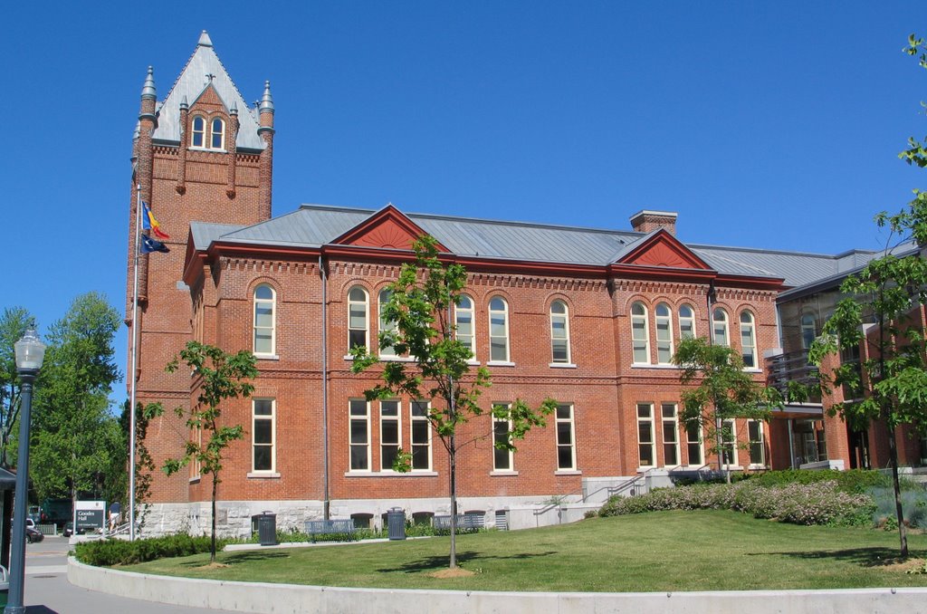 Goodes Hall, School of Business, Queens University, (originally Victoria Public School at one point the oldest public school of 110 years in Canada)