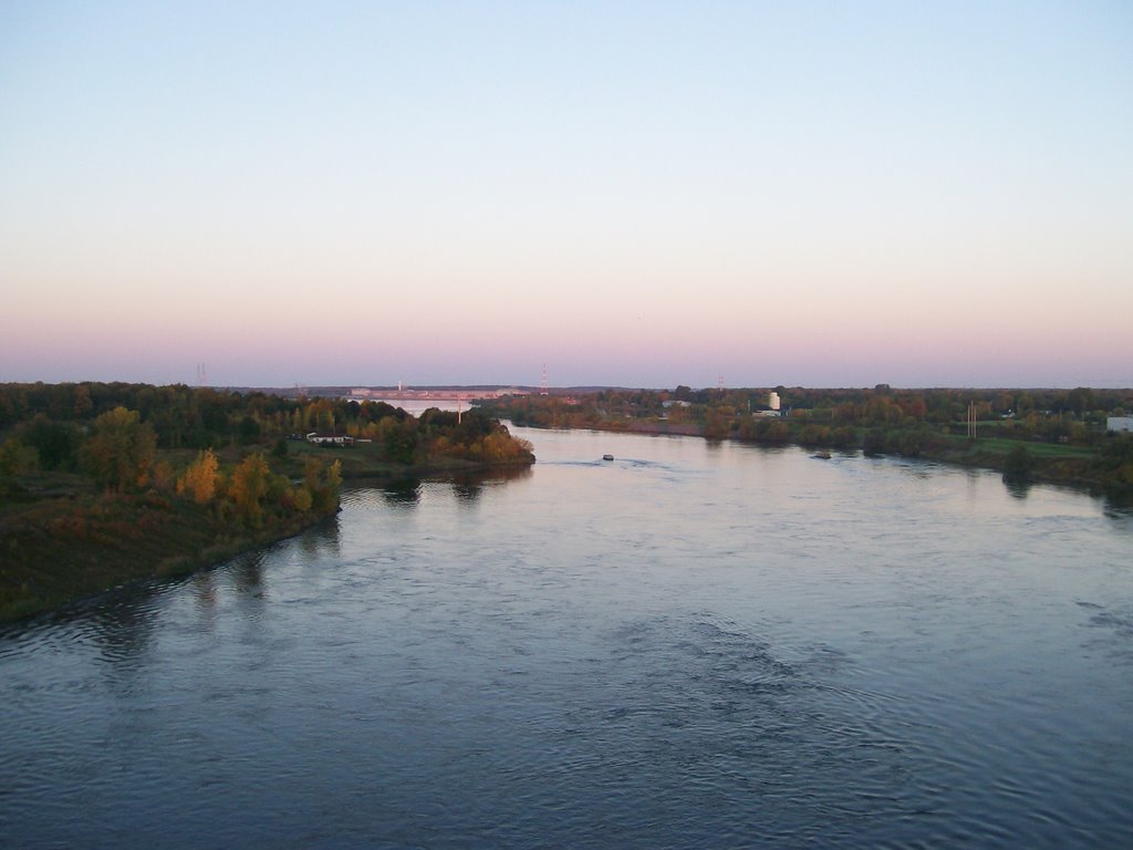 Power Dam In Distance