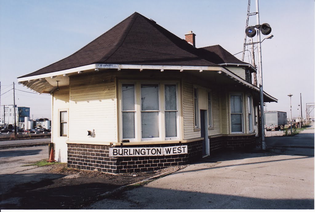 Freeman Station, (also Burlington West) Before it was Moved