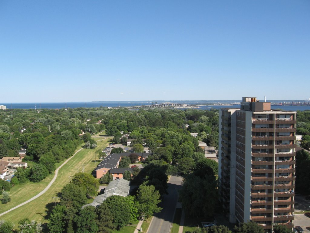 Lake Ontario, Burlington Skyway