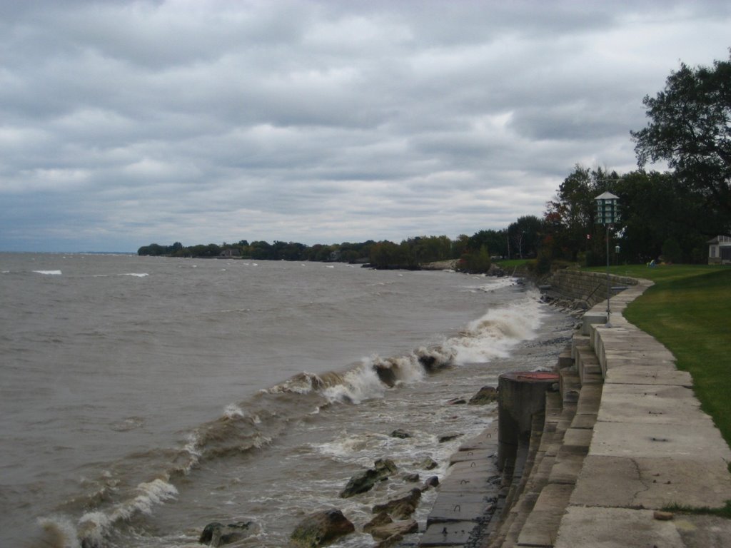 High waves