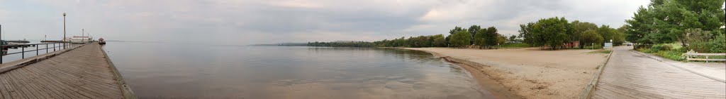 North Bay, the dock for the Chief Commanda 2 and Marathon Beach- Sept 8, 09