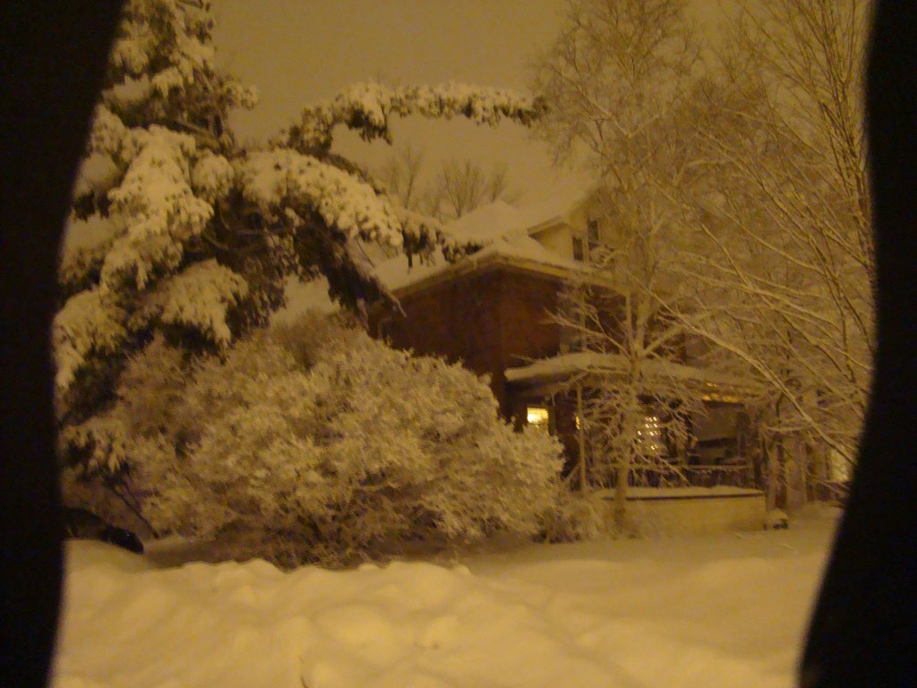 Rich & debs house under the snow bank!!!
