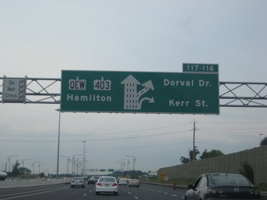 QEW Dorval and Kerr Exit