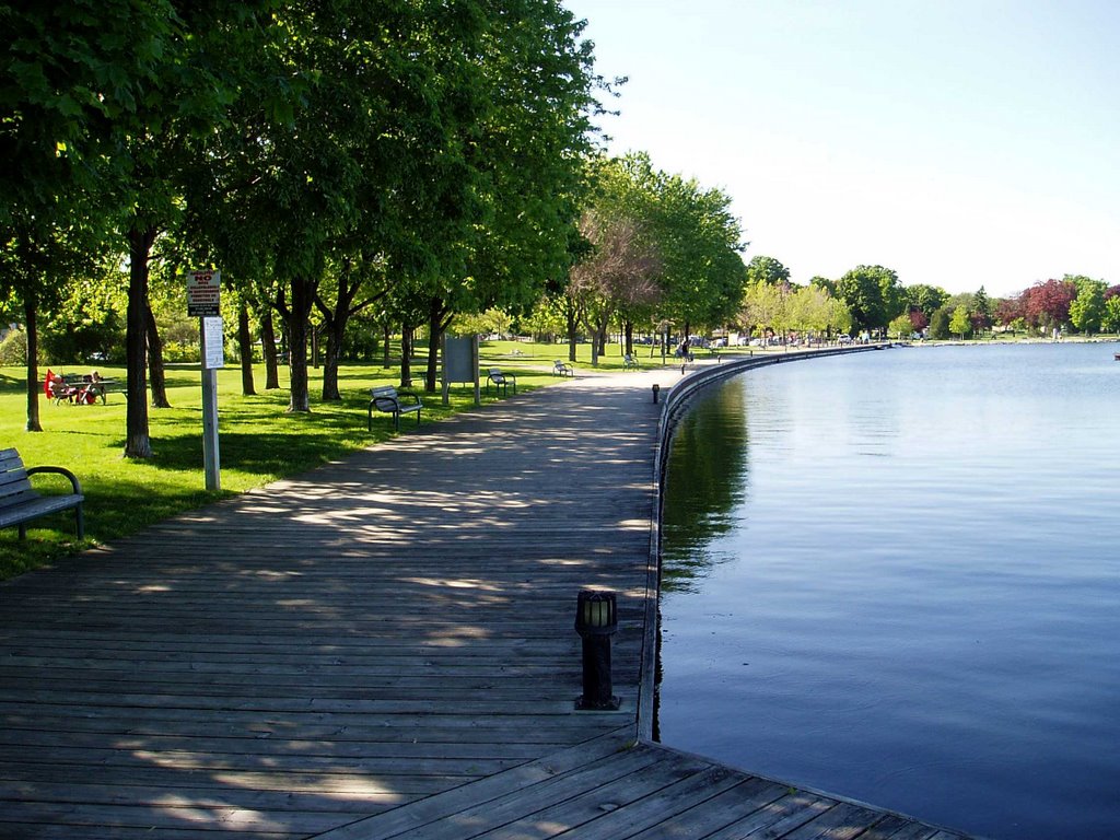 Board Walk in Orillia, ON