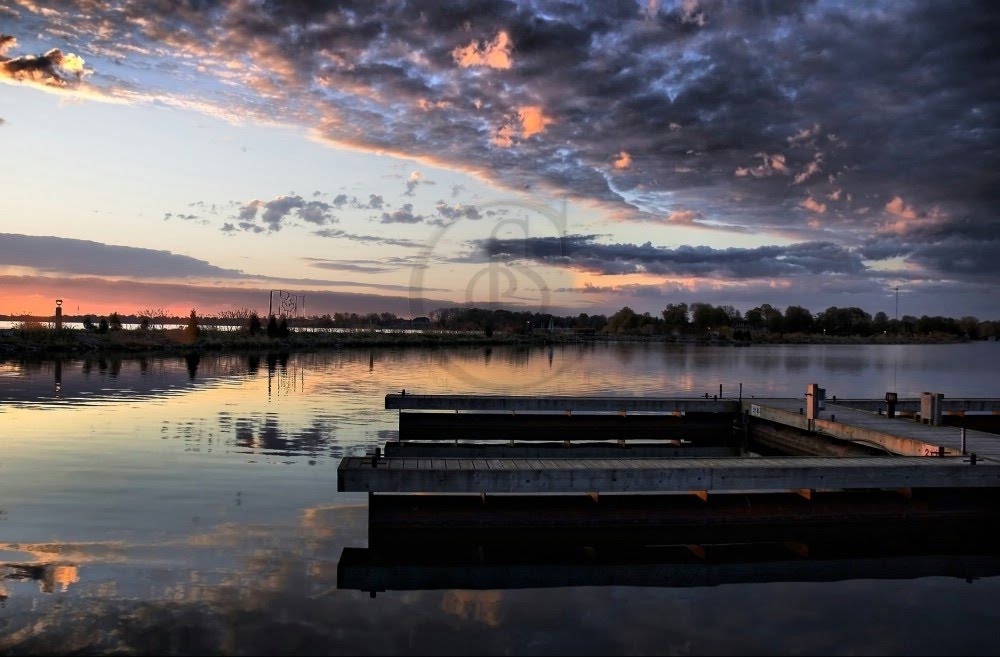 Orillia - Docks at Dawn