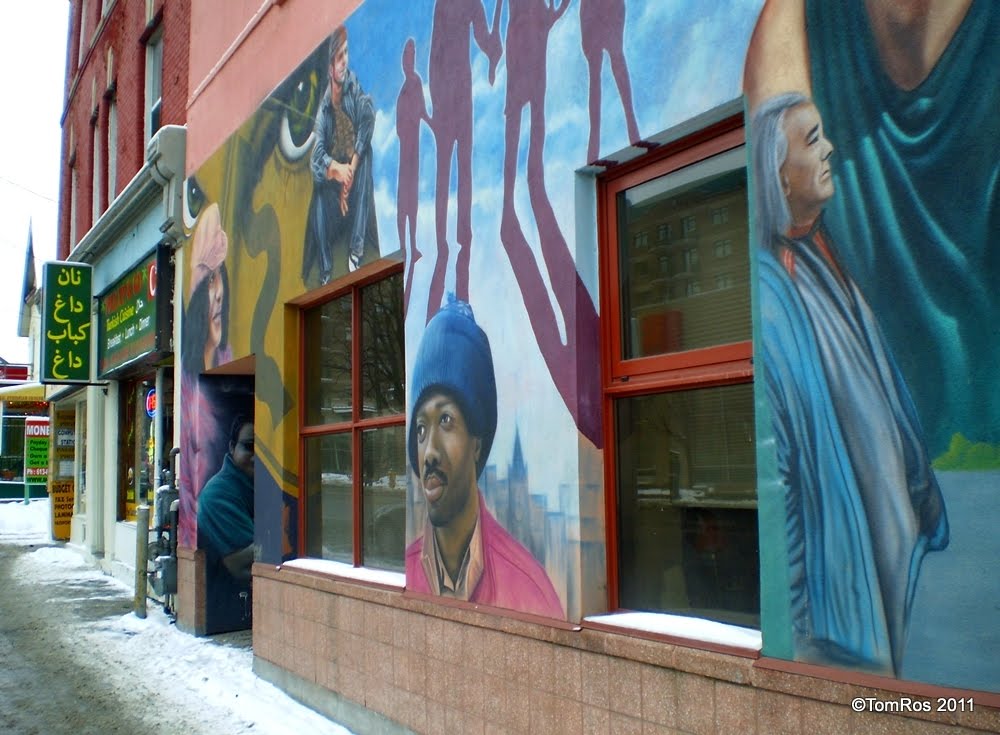 Rideau Street Mural, Shaun McInnis, 2009