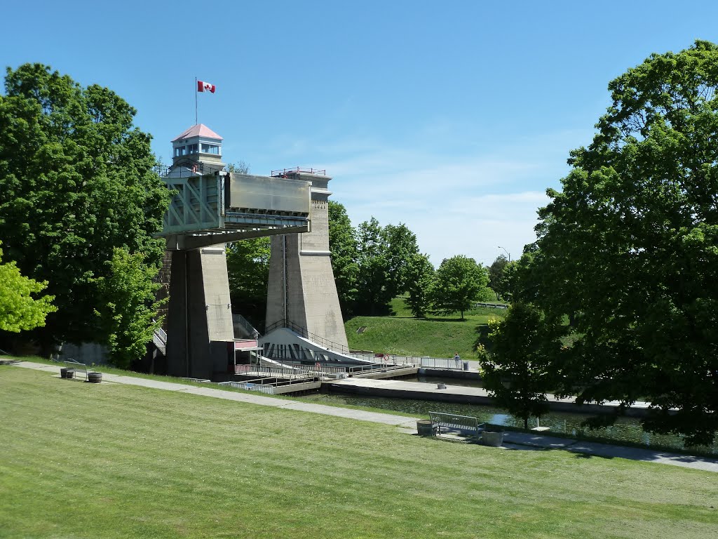 Peterborough Lift Lock View from Visitor Centre
