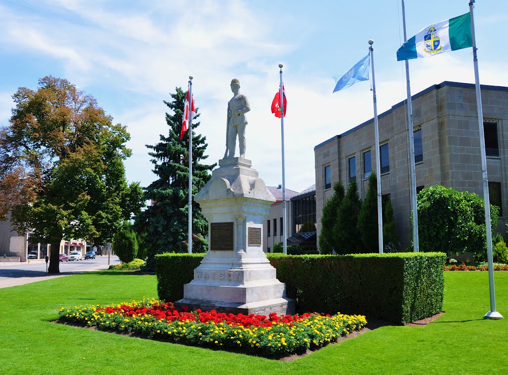 ST. CATHARINES - Memorial to Private Alexander Watson & Canadian Volunteers who died in the Rebellion in the Northwest Territories (1885)